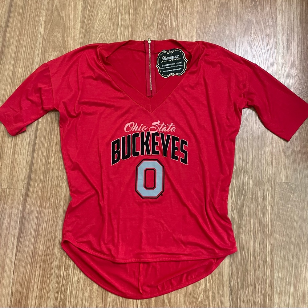 Ohio State Buckeyes tunic NWT